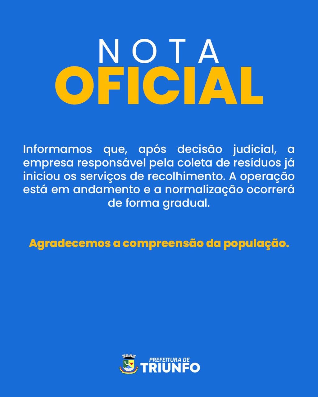 NOTA OFICIAL 